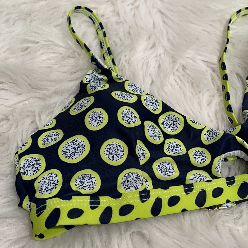 NWOT Patterned Bikini Sz S - Picture 3 of 16
